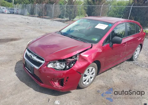 2013 Subaru Impreza 2.0I z USA, uszkodzony, nr VIN JF1GPAA68D2883350